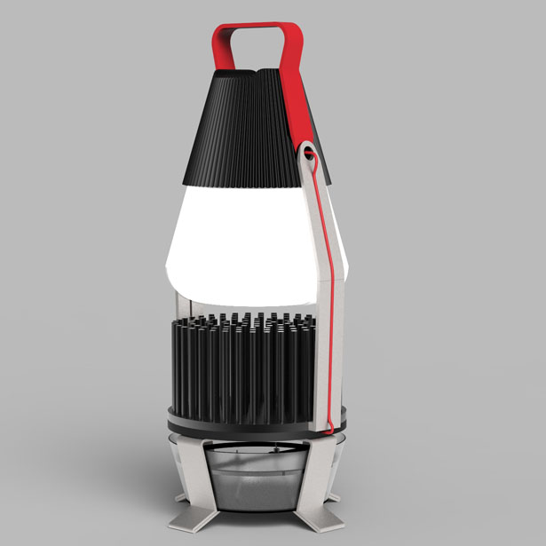 IGNIS Thermal Electric Light by Tobias Trubenbacher