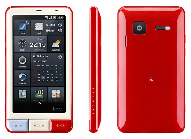 IIDA InfobarMobile Phone