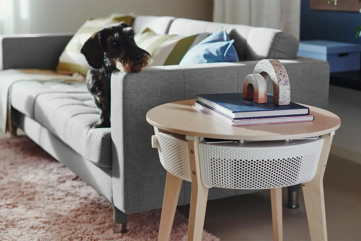 IKEA STARKVIND Smart Air Purifier and a Side Table in One