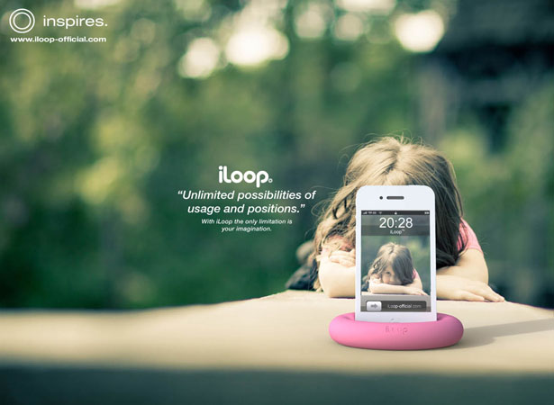 iLoop Phone Holder Doubles As Hand Grip Exercise Tool