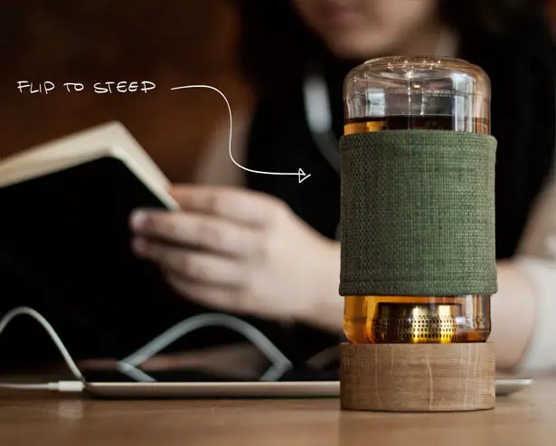 Imbue - The Magnetic Tea Infusing Vessel by WWU Industrial Design