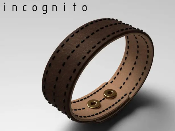 Incognito Bracelet Watch by Peter Fletcher