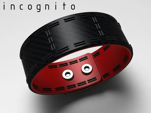 Incognito Bracelet Watch by Peter Fletcher