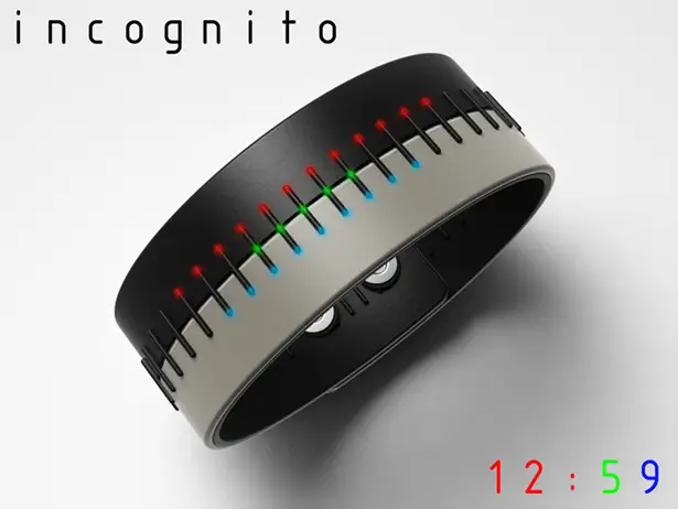 Incognito Bracelet Watch by Peter Fletcher