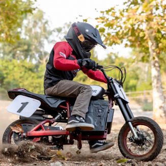 Indian Motorcycle eFTR Jr for Young Riders Can Reach a Top Speed of 15mph