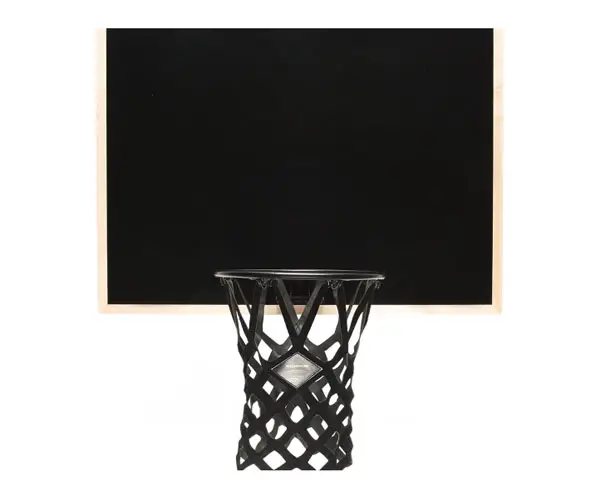 KillSpencer Indoor Mini Basketball Kit With Black Leather Net