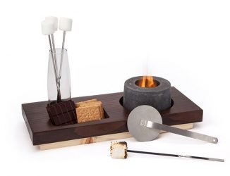 Mini Indoor S’mores Fire Pit When It’s Too Cold To Spend The Night Outside