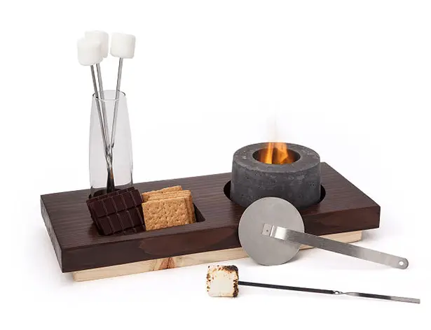 Indoor S'mores Fire Pit by Patrick Fitzpatrick