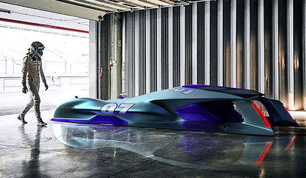 Infiniti 2030 Le Mans 24 Hour Concept Racecar by Tao Ni
