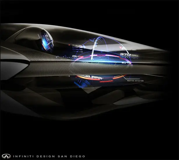 Infiniti SYPNATIQ Futuristic Race Car for 2029 A.R.C Race