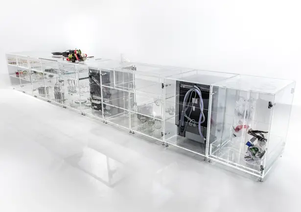 Infinity Kitchen: Transparent Kitchen by MVRDV