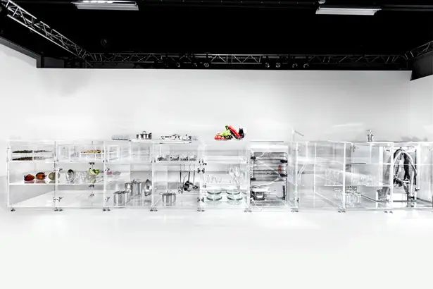 Infinity Kitchen: Transparent Kitchen by MVRDV