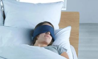 Infinity Pillow Bamboo Sleep Mask Blocks Out Light and Reduces Noise