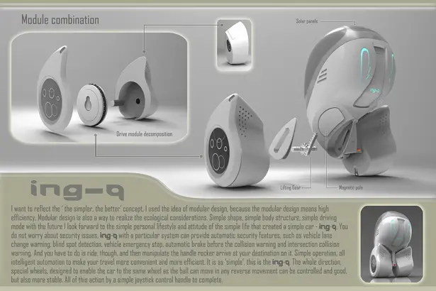 Ing-Q Futuristic Personal Vehicle