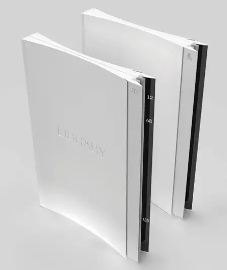 innovative e book reader concept library