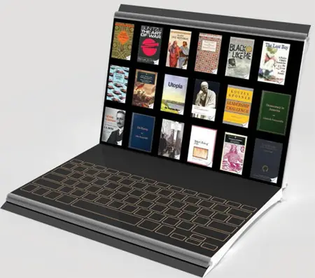 innovative e book reader concept library