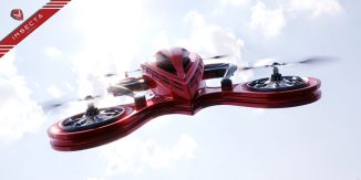 Insecta – Nature Inspired Flying Concept Car Powered by The Wind
