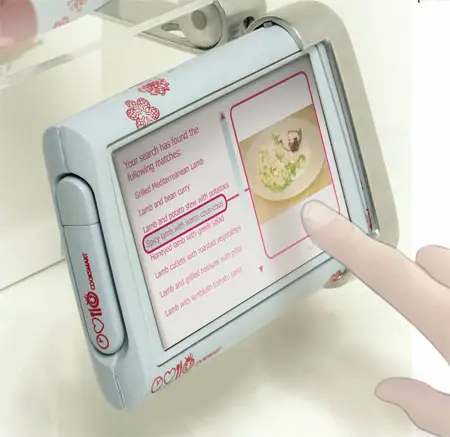 Interactive Digital Cooking Aid with USB Stick and Wi-Fi