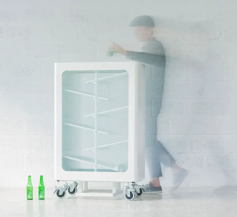 Interactive Glass Recycle Bin