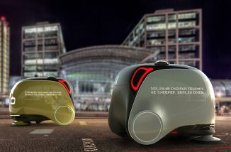 Future Interactive, Intelligent Unmanned Sweeper for Modern City Streets