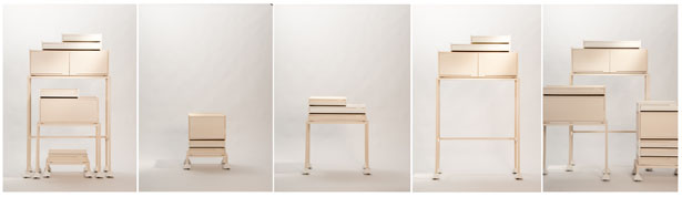 Invader Furniture by Maria Bruun