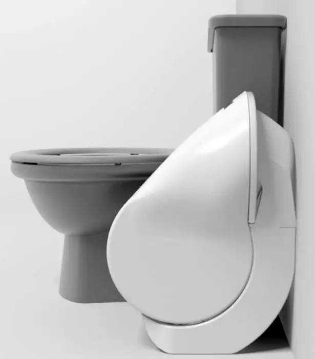 Iota Folding Toilet by Gareth Humphreys and Elliott Whiteley