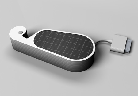 ipetal solar charger for iphone