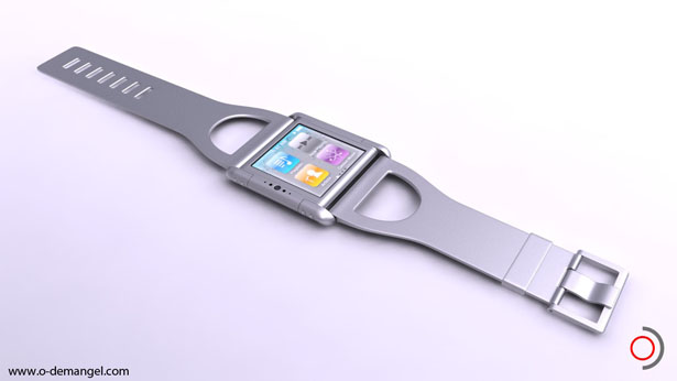 iPhone Nano Watch by Olivier Demangel