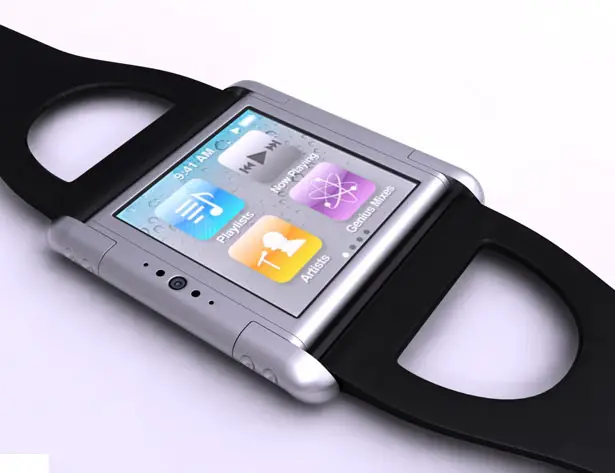 iPhone Nano Watch Concept by Olivier Demangel