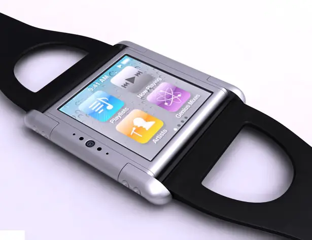 iPhone Nano Watch by Olivier Demangel