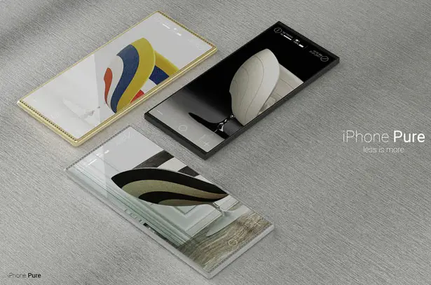 iPhone Pure Boasts Minimalist Design and and Simplifies Modern-Day Smartphone