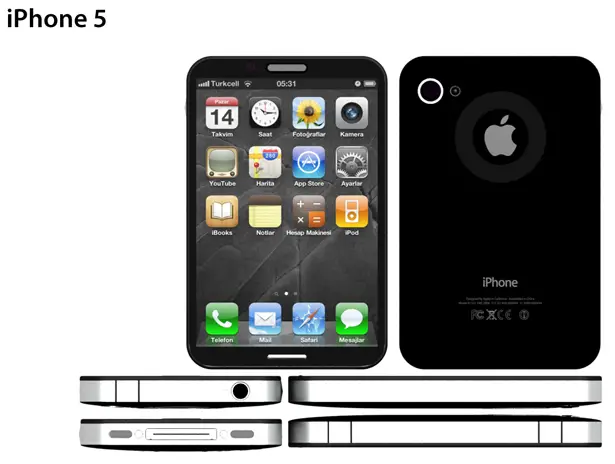 iPhone 5 Concept by Zeki Osek