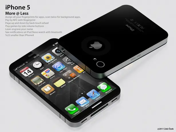 iPhone 5 Concept by Zeki Osek