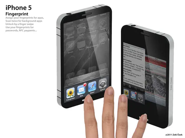 iPhone 5 Concept by Zeki Osek