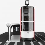 Island Double-Decker Driverless Tram for Hong Kong by Andrea Ponti