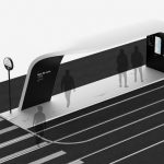 Island Double-Decker Driverless Tram for Hong Kong by Andrea Ponti