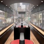 Island Double-Decker Driverless Tram for Hong Kong by Andrea Ponti