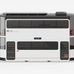 Island Double-Decker Driverless Tram for Hong Kong by Andrea Ponti