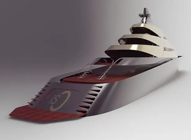 ISO 90m Yacht by Sean Macfaden