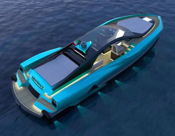 Italian Charme 45 Tender Yacht by Pannone Architetti