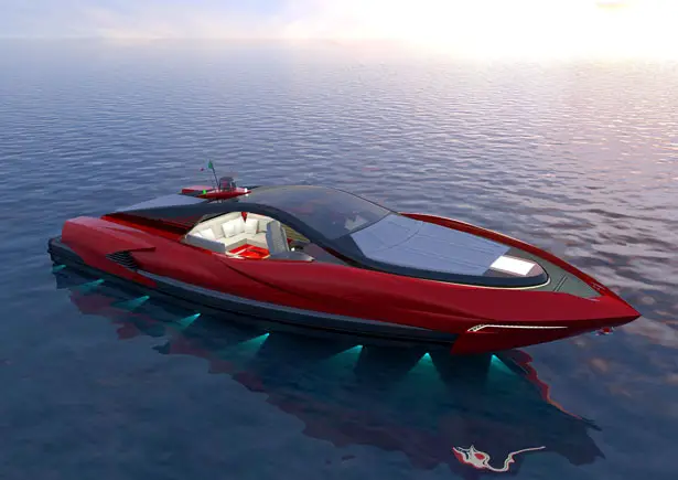 Italian Charme 45 Tender Yacht by Pannone Architetti