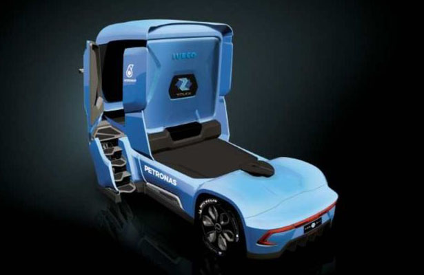 Futuristic Iveco Z Truck - Next Generation Zero-impact concept truck