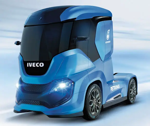 Futuristic Iveco Z Truck : Next Generation of Zero Impact Concept Truck