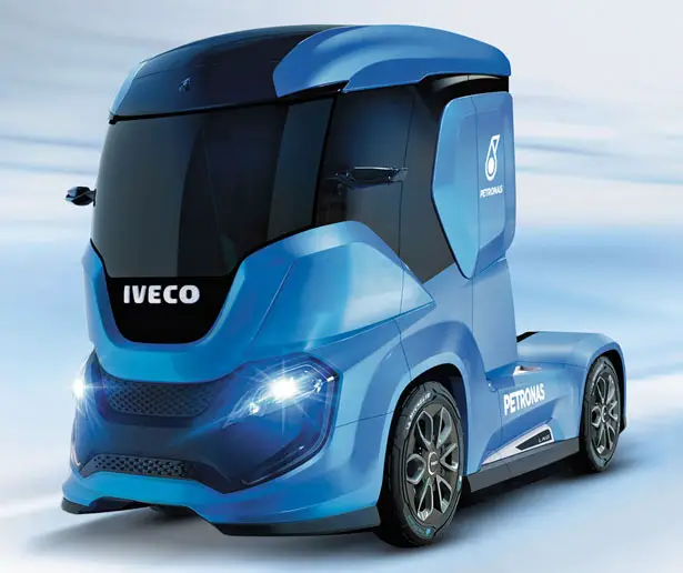 Futuristic Iveco Z Truck - Next Generation Zero-impact concept truck