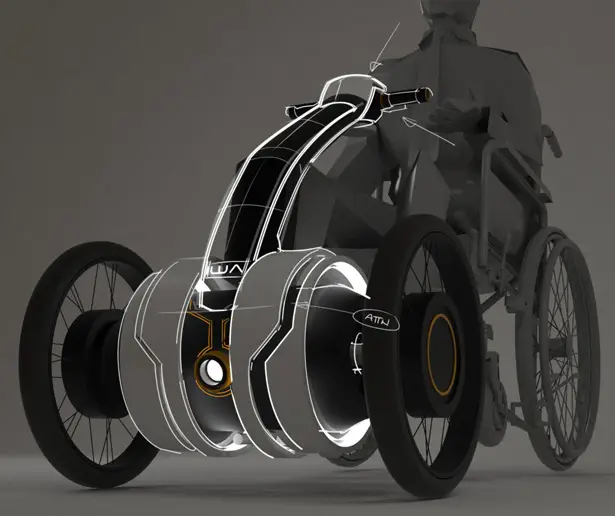 IWA - Independent Wheelchair Assist by Oscar Fernandez