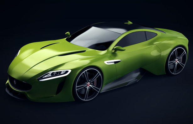 Jaguar Envision XK Concept by Jennarong Muengtaweepongsa
