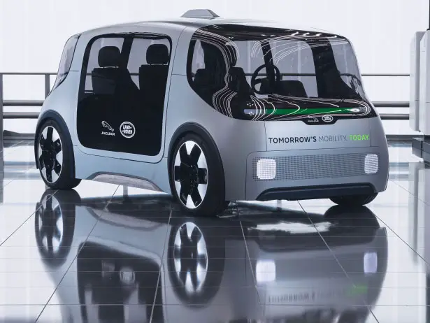 Jaguar Land Rover 'Project Vector' Multi-Use Electric Vehicle