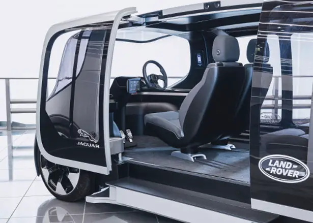 Jaguar Land Rover 'Project Vector' Multi-Use Electric Vehicle