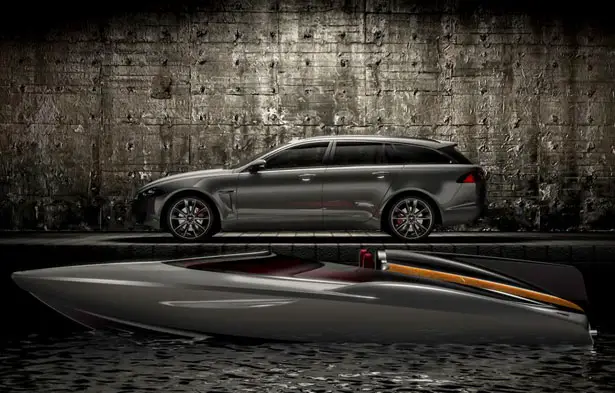 Jaguar XF Sportbrake Speedboat Concept Boasts Luxury and Stylish Characteristics of Jaguar Cars