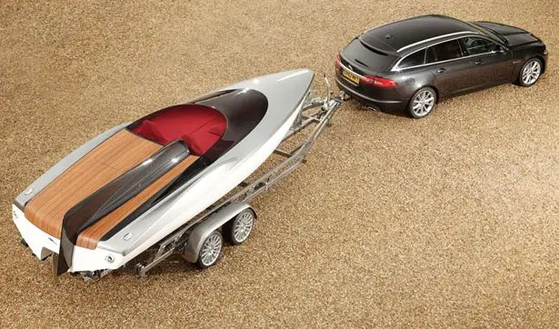 Jaguar XF Sportbrake Speedboat Concept